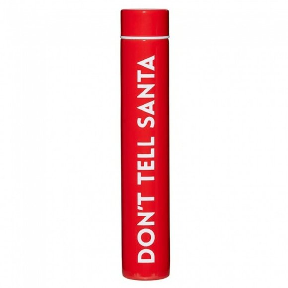 New. "Don't tell Santa" bottle flask - Picture 2 of 3